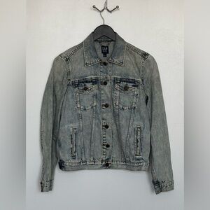GAP - Women's - Acid Wash Denim Jacket - Medium